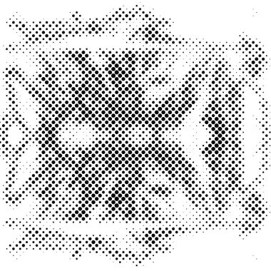 Mozaik yarım ton siyah beyaz arkaplan