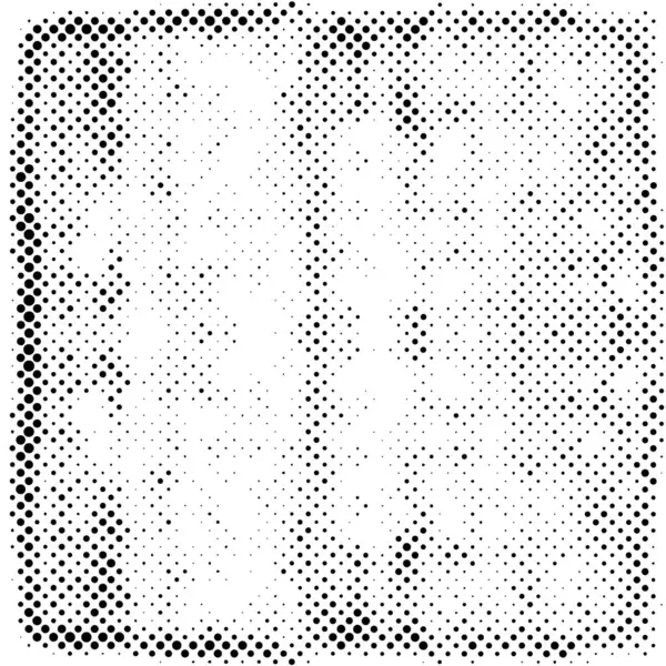 Абстрактний Напівтоновий Плямистий Фон Монохромний Візерунок Крапками Векторна Сучасна Текстура — стоковий вектор