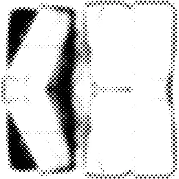 Résumé Demi Ton Fond Pointillé Motif Monochrome Pois Texture Vectorielle — Image vectorielle