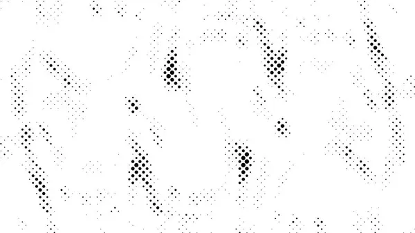 Grunge Halftone Μαύρο Και Άσπρο Κουκκίδες Υφή Φόντο Εντοπισμένη Διανυσματική — Διανυσματικό Αρχείο