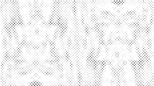 Μαύρο Και Άσπρο Grunge Φόντο Τελείες Διανυσματική Εικονογράφηση Σχεδιασμό — Διανυσματικό Αρχείο
