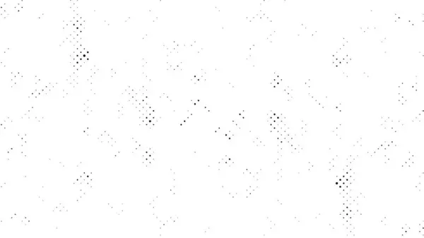 Чорно Білий Півтоновий Візерунок Тло Чорнила Друку Лиха Точки Грандж — стоковий вектор