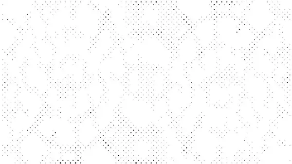 Διανυσματική Απεικόνιση Ασπρόμαυρου Διάστικτου Αφηρημένου Φόντου — Διανυσματικό Αρχείο