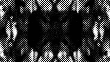 siyah ve beyaz noktalı yıpranmış yüzey