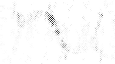 Soyut yarım ton noktalı arkaplan. Noktalı siyah beyaz desen. 