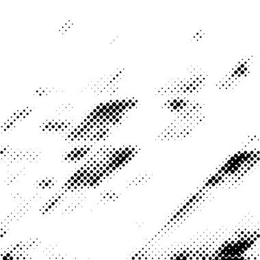 Beyaz arkaplanda kare grunge yarım ton deseni