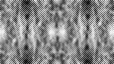 Arka plan siyah ve beyaz noktalı