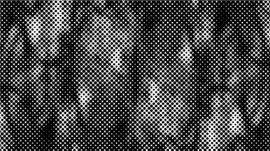 Arka plan siyah ve beyaz noktalı