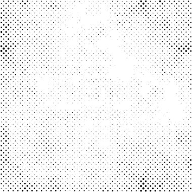 Noktalı tek renkli desen. Soyut yarım ton noktalı arkaplan. 