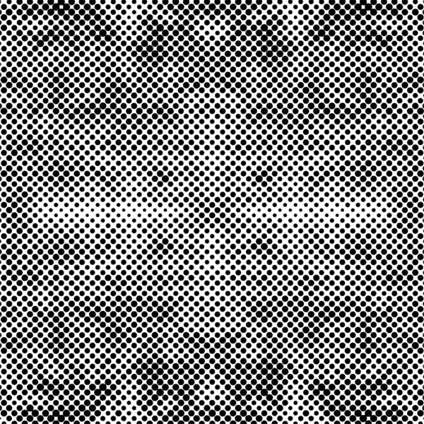 Полутоновый Черно Белый Фон Монохромный Отпечаток Текстуры Векторная Иллюстрация — стоковый вектор