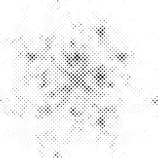 Abstrakt Grunge Bakgrund Med Prickar Vektor Illustration — Stock vektor