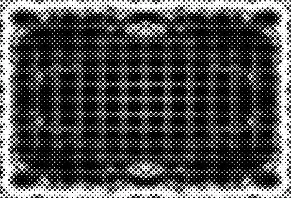 Grunge Pattern Black Dots White Background Vector Graphics