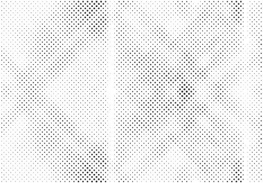 Grunge yarım ton siyah-beyaz noktalar dokusu. Benekli vektör soyut dokusu