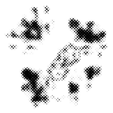 siyah ve beyaz grunge arka plan. soyut doku vektör çizimi 