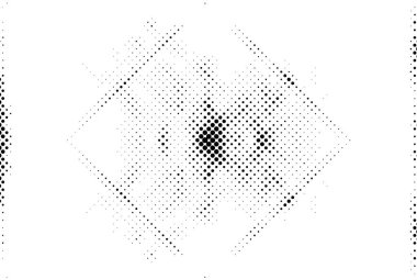 Grunge yarım ton siyah-beyaz noktalar dokusu. Benekli vektör soyut dokusu