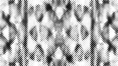 noktalı siyah beyaz monokrom deseni