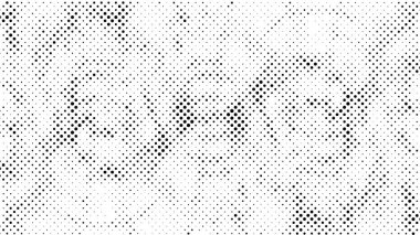 Noktalı, soyut resim siyah ve beyaz