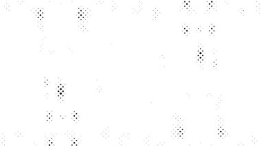 Yarı ton siyah, beyaz, gri daireler. Soyut mürekkep lekeleri vektör deseni