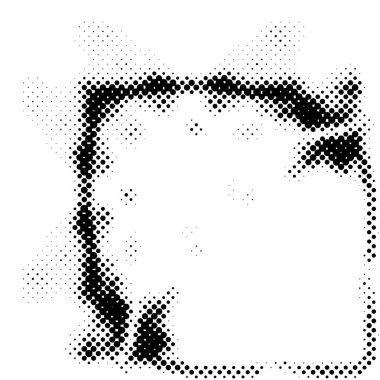 Yarım Tonlu Noktalar Düzeni. Yarım ton noktalı Grunge dokusu. Hafif Sıkıntılı Arkaplan Yarım Tonlama Efektleri. vektör illüstrasyonu