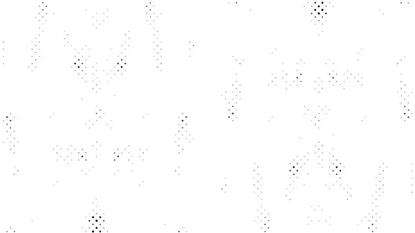 グラウンジハーフトーンブラックとホワイトドットテクスチャの背景 スポットされたベクトル抽象テクスチャ — ストックベクタ