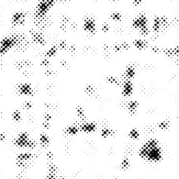 Grunge Halftone Μαύρο Και Άσπρο Κουκκίδες Υφή Φόντο Εντοπισμένη Αφηρημένη — Διανυσματικό Αρχείο