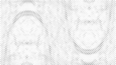 Siyah ve beyaz pürüzsüz desen. Noktalı modern soyut vektör arkaplanı. 