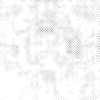 Abstract black and white vector background. Monochrome vintage surface with dirty pattern in cracks, spots, dots. 