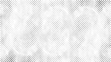 Abstract black and white vector background. Monochrome vintage surface with dirty pattern in cracks, spots, dots. 