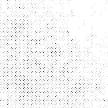 Yarı ton siyah beyaz grunge arka plan. Beyaz arka plana dağılmış noktaların dokusu. Kartvizitlerde, rozetlerde, etiketlerde klasik sanat tarzında soyut desenler var. Vektör tek renkli elementler