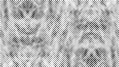 Yarı ton siyah beyaz grunge arka plan. Beyaz arka plana dağılmış noktaların dokusu. Kartvizitlerde, rozetlerde, etiketlerde klasik sanat tarzında soyut desenler var. Vektör tek renkli elementler