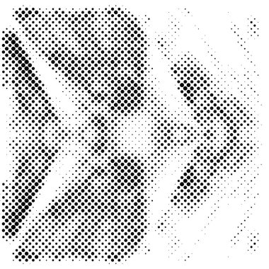 Yarı ton siyah beyaz grunge arka plan. Beyaz arka plana dağılmış noktaların dokusu. Kartvizitlerde, rozetlerde, etiketlerde klasik sanat tarzında soyut desenler var. Vektör tek renkli elementler