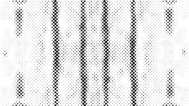 Yarı ton siyah beyaz grunge arka plan. Beyaz arka plana dağılmış noktaların dokusu. Kartvizitlerde, rozetlerde, etiketlerde klasik sanat tarzında soyut desenler var. Vektör tek renkli elementler