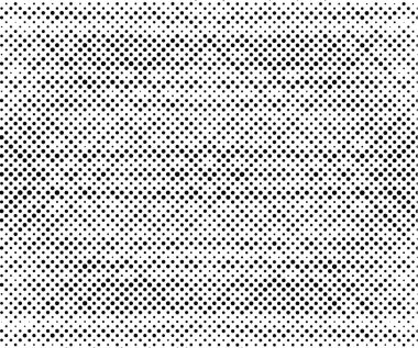 Yarı ton siyah beyaz grunge arka plan. Beyaz arka plana dağılmış noktaların dokusu. Kartvizitlerde, rozetlerde, etiketlerde klasik sanat tarzında soyut desenler var. Vektör tek renkli elementler