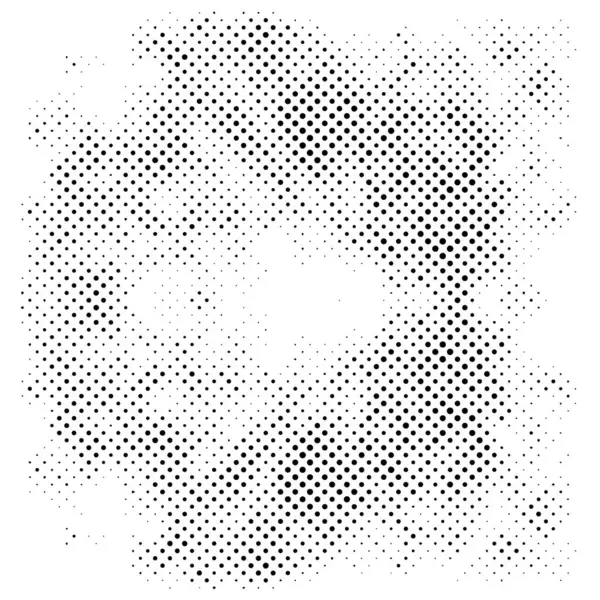 Spottade Svart Och Vitt Grunge Linje Bakgrund Abstrakt Halvton Illustration — Stock vektor