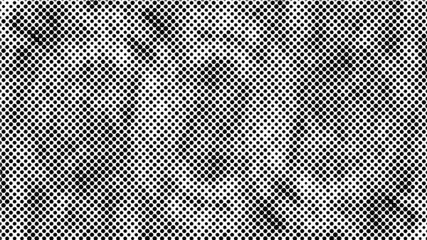 Grunge半色调矢量背景 半色调点矢量纹理 渐变的半色调点背景 黑白图案纹理 — 图库矢量图片