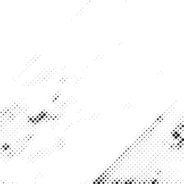 Абстрагируясь Одного Пунктирного Фона Монохромный Рисунок Точками Векторная Современная Текстура — стоковый вектор
