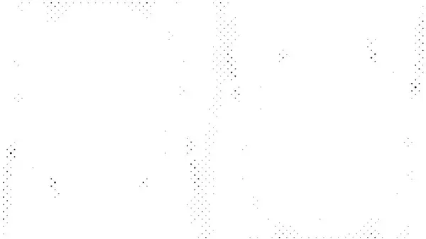 グラウンジハーフトーンブラックとホワイトドットテクスチャの背景 スポットされたベクトル抽象テクスチャ — ストックベクタ