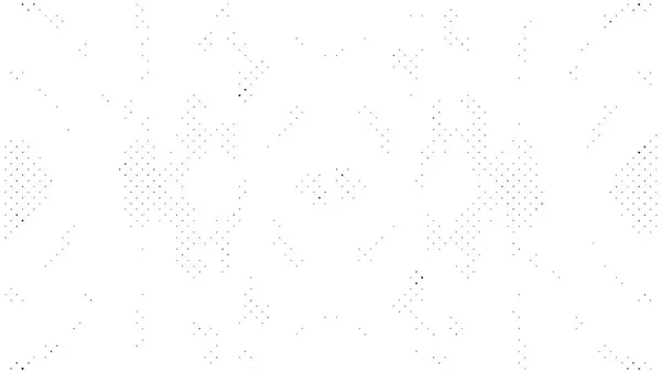 抽象グラウンジグリッドポルカドットハーフトーン背景パターン ブラックとホワイトラインのイラスト ベクターグラフィックス