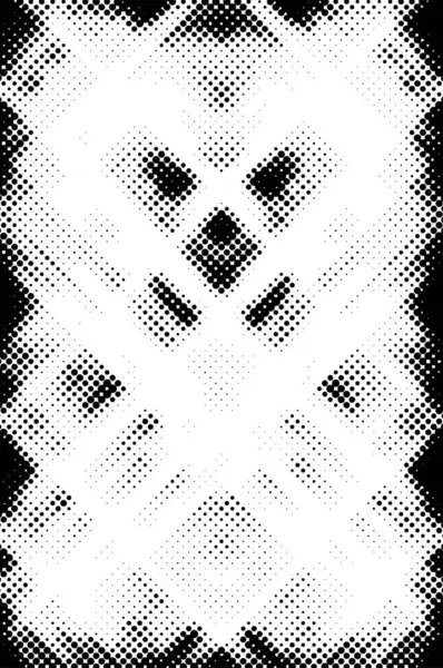 Black White Seamless Pattern Modern Abstract Vector Background Dots Stok Ilustrasi 