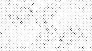 Grunge siyah beyaz desen. Monokrom soyut dokusu. Çatlakların, sürtünmelerin, çiplerin, lekelerin, mürekkep lekelerinin, çizgilerin arkaplanı.