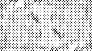 Grunge siyah beyaz desen. Monokrom soyut dokusu. Çatlakların, sürtünmelerin, çiplerin, lekelerin, mürekkep lekelerinin, çizgilerin arkaplanı.