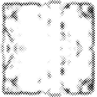 Noktalı soyut geometrik siyah beyaz arkaplan