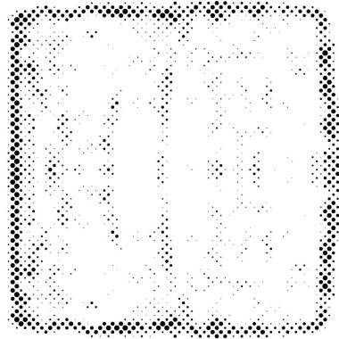 Grunge üst üste biniyor. Soyut siyah-beyaz vektör arkaplanı. Çatlak, leke ve noktalarda kirli desenli tek renkli klasik yüzey. Karanlık korku tarzında eski bir duvar.