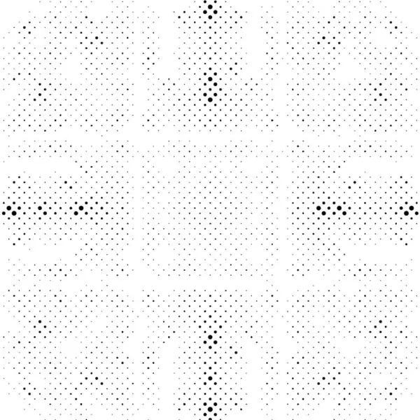 Abstrakter Monochromer Hintergrund Mit Punkten Vektorillustration Stockillustration