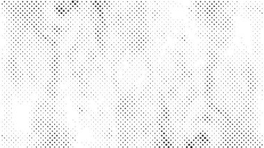 Grunge yarım ton siyah-beyaz noktalar dokusu. Benekli vektör soyut dokusu