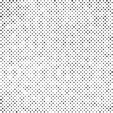 Siyah ve beyaz grunge vektör çizgisi arkaplanı görüldü. Soyut yarım ton illüstrasyon arka planı. Grunge ızgara polka nokta arkaplan deseni