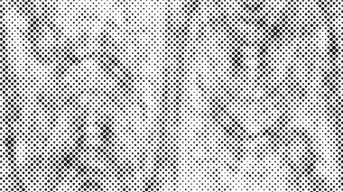  Yarım ton siyah ve beyaz noktalar dokusu. Benekli Soyut Doku