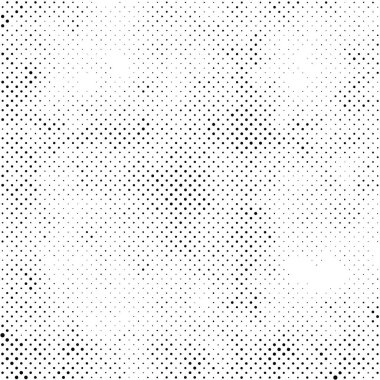 Noktalı tek renkli desen. Soyut yarım ton noktalı arkaplan. 