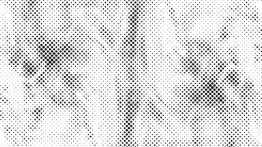 noktalı siyah ve beyaz grunge arkaplan, vektör illüstrasyon tasarımı