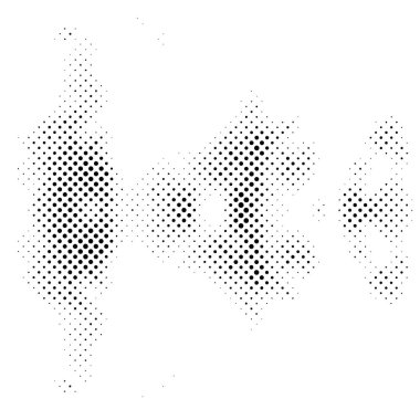 siyah ve beyaz soyut noktalı arkaplan